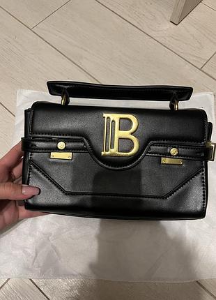 Balmain шкіряна сумка b-buzz 19