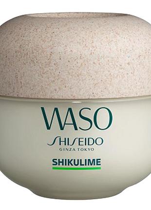 Shiseido waso крем для обличчя, легка текстура, не залишає жирного відчуття на шкірі