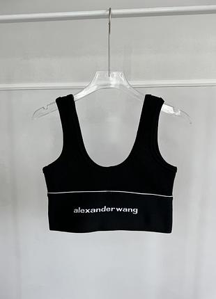 Брендовий жіночий спортивний топ майка