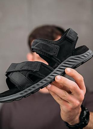 Мужские сандалии skin black