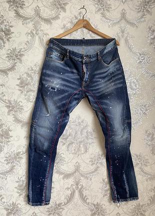 Джинси distressed tidy biker рвані оригінальні дисквареди