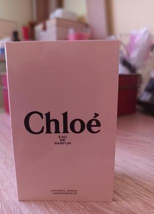 Пробник парфумована  вода..chloe