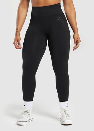 Спортивные лосины леггинсы тайтсы с высокой талией flex gymshark