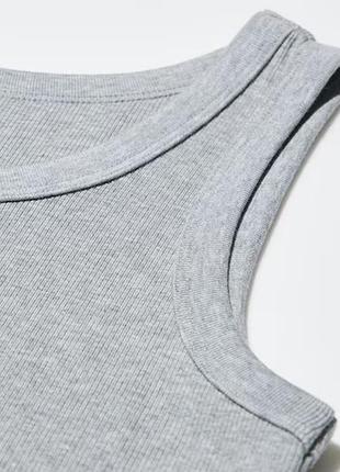 Майка uniqlo оливковое, розовое, серое, белое s3 фото