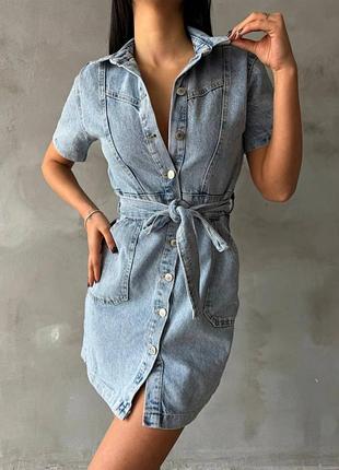 Джинсова сукня