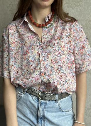 Стильна блуза сорочка бавовна eterna