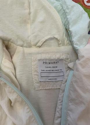 Анорак для дівчинки 7-8 років