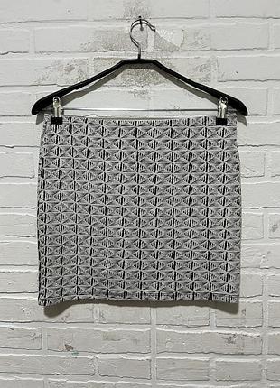 Жіноча трикотажна міні спідниця спідничка юбка