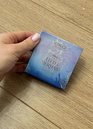 Матуюча пудра з spf 50 kiko milano disney - the little mermaid powder foundation spf 50