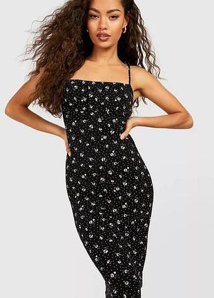 Сукня міді по фігурі ві missguided 🖤