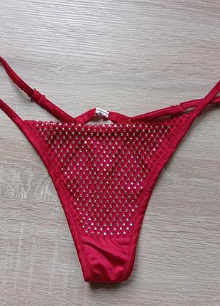 Трусики с стразами