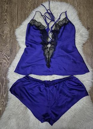 Пижама атласная