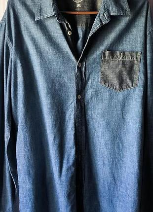 Лёгкая рубашка под джинс
