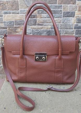 Genuine leather сумка