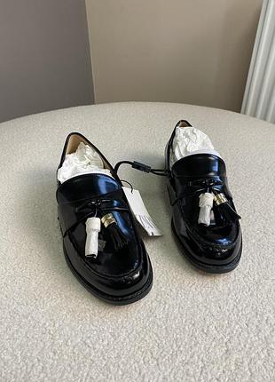 Лофери zara, взуття класичне зара