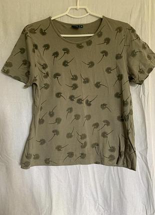 Модная футболка из натурального хлопка и модала (размер 42/14-44/16)