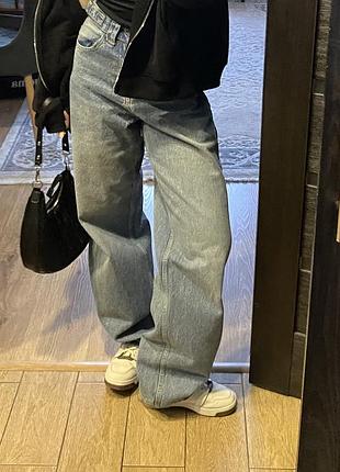 Baggy джинси bershka,жіночі,34 розмір
