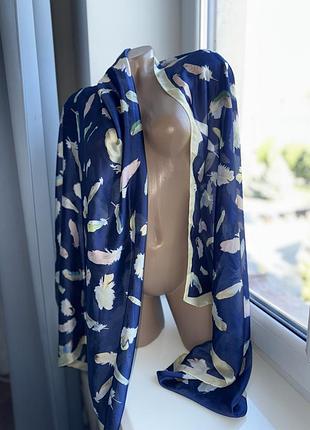 100% шовк шарф палантин хустка платок шаль
