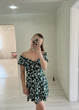 Літня сукня у квітковому принті