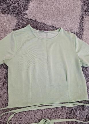 Футболка салатова