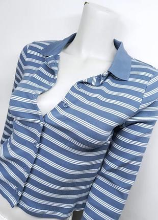 Кофточка с воротником поло