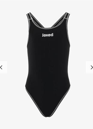 Дитячий спортивний купальник сумісний чорний jaked firenze 10 років 12 років італія