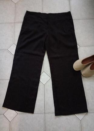 Льняные брюки новые большого размера