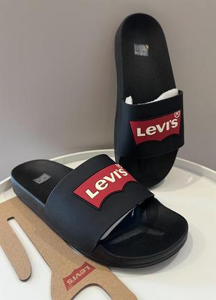 Шлепанцы шлепки слайды levi`s