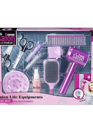 Дитячий ігровий набір перукарня 10в1