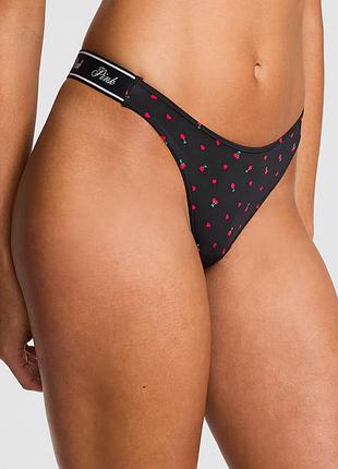 Трусики стринги victoria’s secret pink