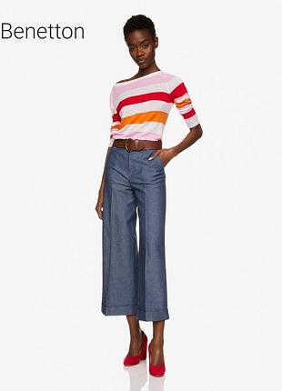 Женские брюки кюлоты united colors of benetton оригинал