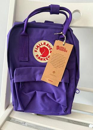 Рюкзак fjallraven kanken mini 7л фьялравен канкен міні
