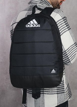 Рюкзак чорний спортивний adidas рюкзак портфель сумка