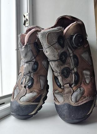 Ботинки кроссовки ecco стелька 25.5см - 26см ecco boa gtx