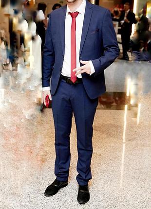 Костюм чоловічий синій
