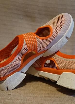 Классные легчайшие спортивные туфли clarks trigenic tri tone slip on 41 р. ( 26 см.)