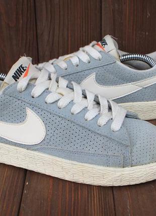 Кроссовки nike blazer low замша оригинал 38р кросівки