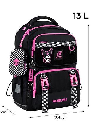 Рюкзак шкільний kite education kuromi hk25-1022m3 фото