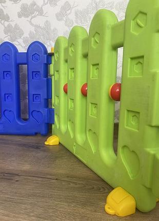 Огорожа, паркан пластиковий дитячий