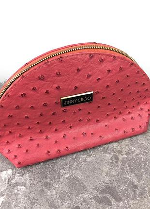 Сумочка женская jimmy choo (помятно-коричневая), из европы