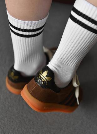 Женские кроссовки adidas gucci samba retro7 фото