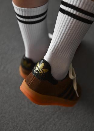 Женские кроссовки adidas gucci samba retro6 фото