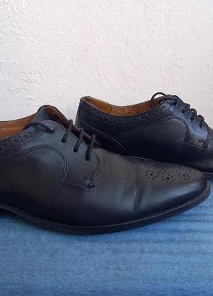 Туфлі чоловічи шкіряні clarks