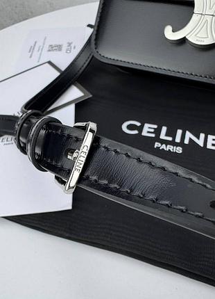 Сумочка 
celine black silver 7