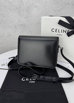 Сумочка 
celine black silver 10
