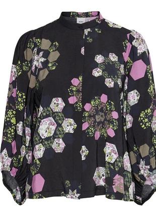 Розпродаж 2+1 стильна блуза бохо віскоза рукав 3/4