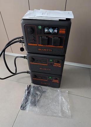 Зарядна станція bluetti ac60p +дві b80p(комплект) безперебойне живлення