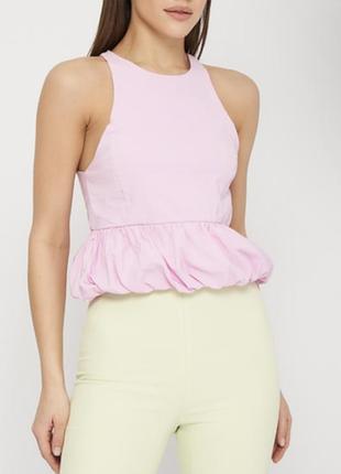 Топ zara рожевий