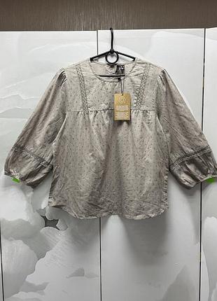 📌 новая натуральная блуза vero moda, новая, с бумажной биркой