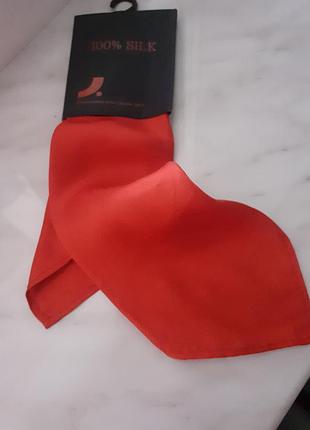 Платочек аксесуар 100 % шёлк